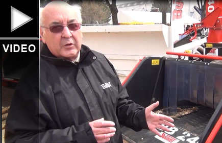 Le broyeur à plaquettes CBB240 de Bugnot