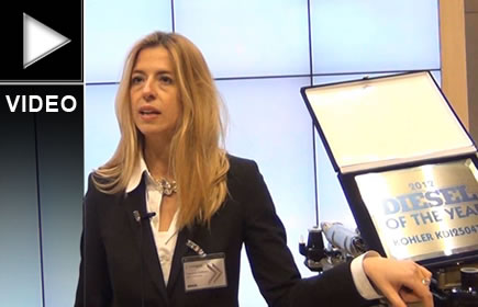 Lombardini reçoit le prix Diesel of the Year à Intermat