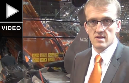  Intermat : Hitachi présente la Zaxis 290 LCN-5