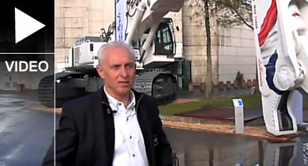 Une cisaille LaBounty 7500R sur Intermat