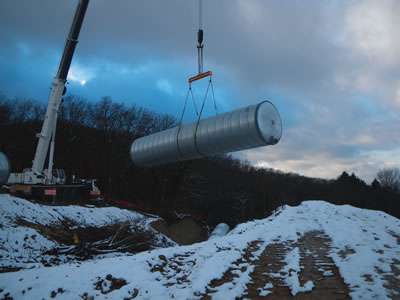 Auzou Citernes : bassins d’orage en moyenne montagne 