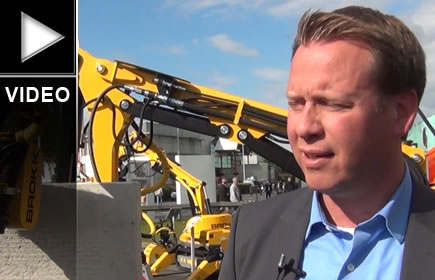 Une présence mondiale pour les robots de démolition Brokk