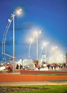 GE Lighting : la lumière à la plage