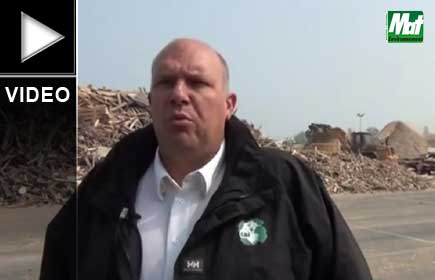 Le broyeur CBI 5400 T chez Planète Bois Francilien