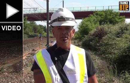 Christophe Ruiz, responsable d'équipe Sferis sur le chantier de Coutras