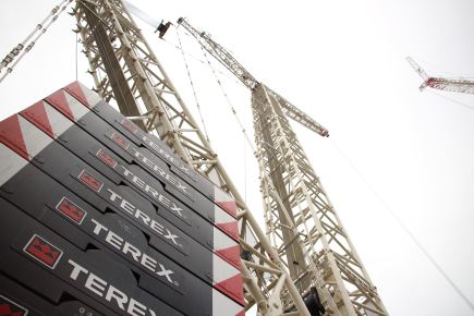 Grue Terex Superlift 3800, une nouvelle réfèrence dans la classe des 600 t