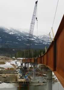 Canada : Flatiron fait appel à une grue Terex HC230 