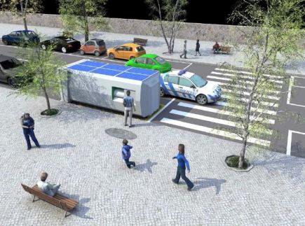 GeesinkNorba dévoile le 1er compacteur solaire