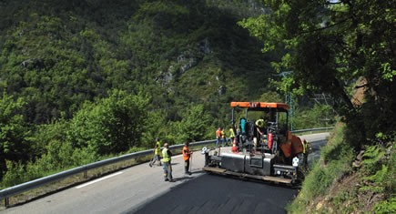 Quand la route emprunte la piste tiède