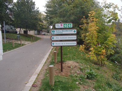 Avenue verte Paris-Londres: signalisation en place dans les Yvelines