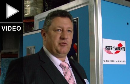 Stéphane Pruvost présente la centrale d'air respirable Bigair 1P