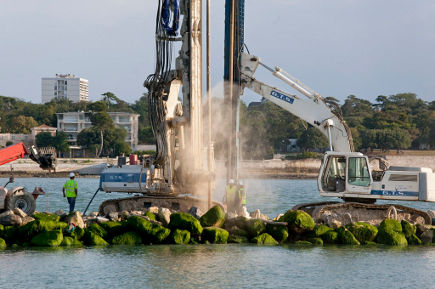 GTS en opération sur le port de la Rochelle
