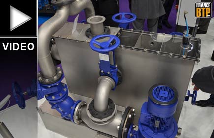 Station à séparation de solides chez KSB