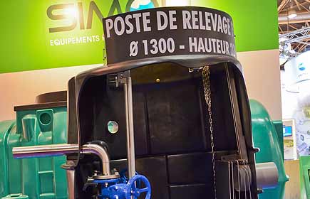 Nouveau préfiltre et poste de relevage Simop