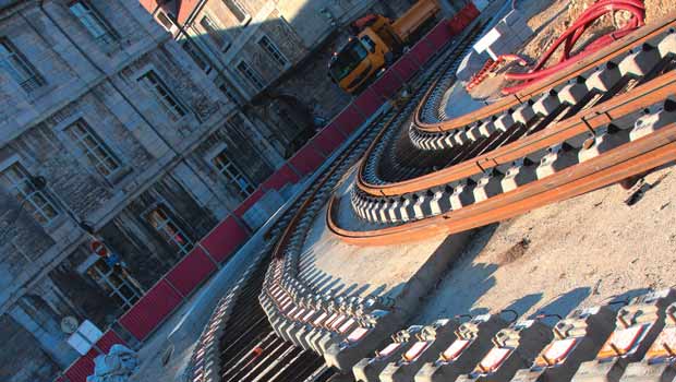 Eurovia : une voie verte à Besançon 