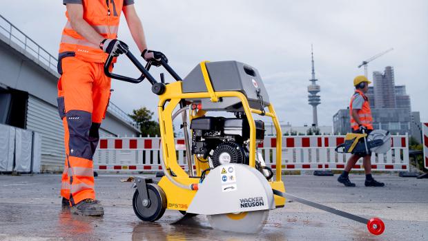 A Bauma, la gamme de scies à sol de Wacker Neuson fait peau neuve