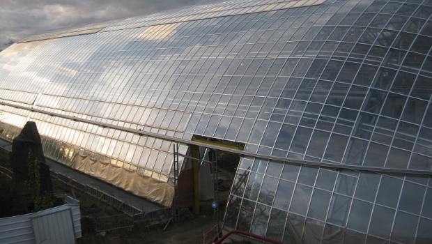 Marchegay signe la serre du zoo de Vincennes