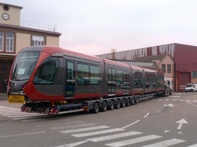 Les deux dernières rames Citadis en route pour Casablanca