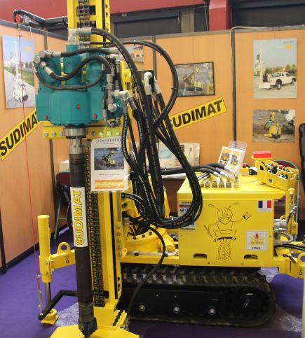 Solscope : Sudimat distribue les foreuses Fraste et la pioche pneumatique MBW