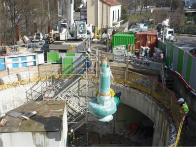 A Créteil, la station de pompage CHIC montre un nouveau visage