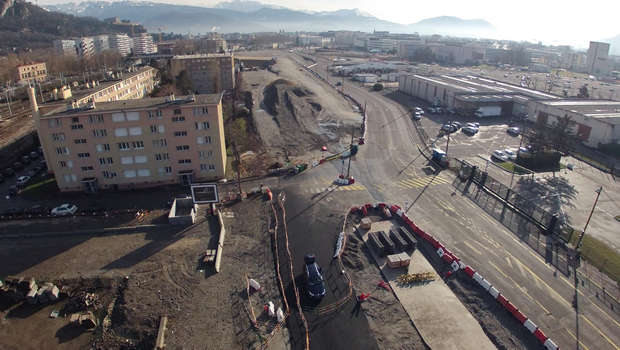 Ligne B du tramway de Grenoble : une extension  stratégique 