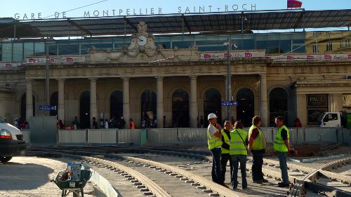 Montpellier attend sa nouvelle gare de pied ferme
