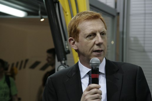 Mario Gasparri, Président de CNH Construction en interview sur Bauma