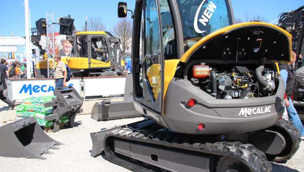 Mecalac réinvente la mini-pelle