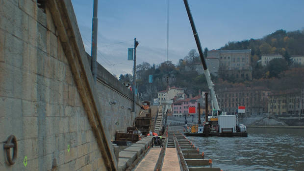 Les défilés de Saône : une intervention au fil de l’eau... 