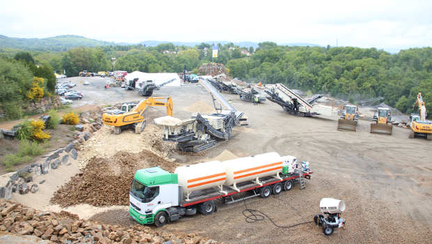 Metso Mobile Days : Plus de 150 personnes aux Carrières d'Ambazac