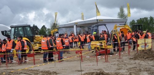 Les machines New Holland mises à l'honneur à l'EATP d'Egletons 
