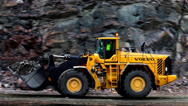 Des machines Volvo extraient un granit exceptionnel en Inde