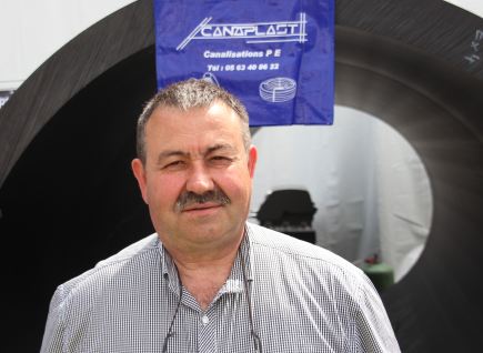 VST 2013 : Cana Plast, le plus grand diffuseur de tuyaux PEHD en France