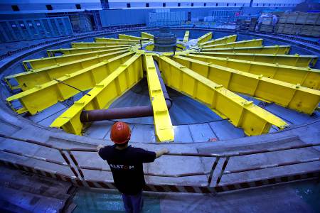 Alstom : les unités hydroélectriques de la centrale de Wiangjiaba opérationnelles