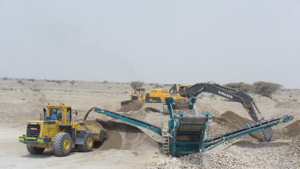 Powerscreen livre son 100è Warrior 2400 à Oman