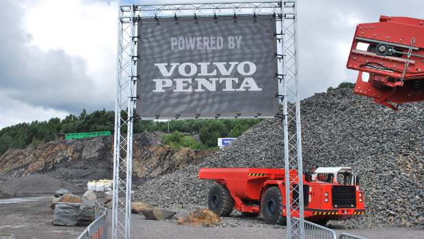 Volvo Penta en démonstration en Suède