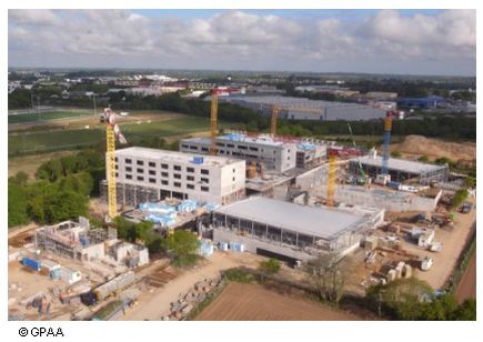 Grontmij sur le chantier du Campus des Métiers près de Brest