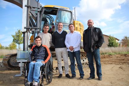 Payant, Hydrosystem et CTC livrent une pelle adaptée pour Somalef