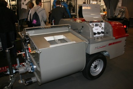 Batimat : Priomix, une nouvelle marque de machine à mortier