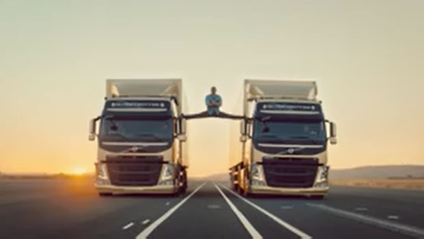 Volvo Trucks se paie Jean-Claude Van Damme