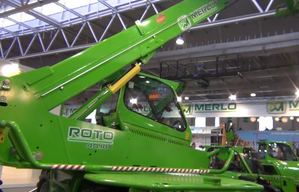 Le Roto 40.18 de Merlo s'expose pour la première fois en France