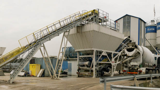Béton de qualité en quantité sur la station d’épuration  Carré de Réunion 