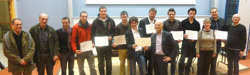Le Cisma diplôme les élèves de la licence professionnelle 3M de Carmaux
