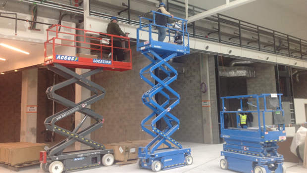 Accès Industrie présent sur le chantier de la Bongarde