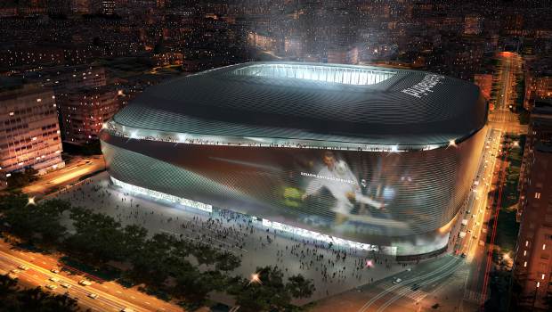 Madrid : un design  Royal  pour Santiago Bernabéu