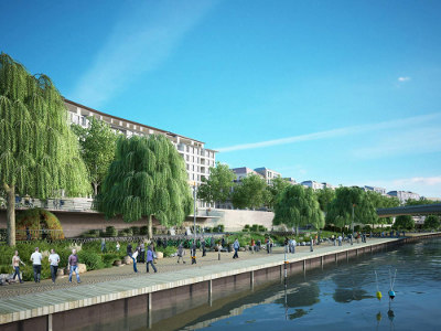 Wilmotte retenu pour les Terrasses de la Presqu'île à Lyon