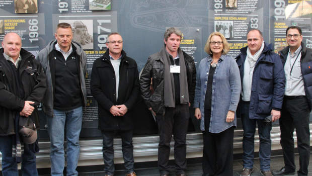 USA : Coquart&Fils et For-Drill en visite chez Vermeer à Pella