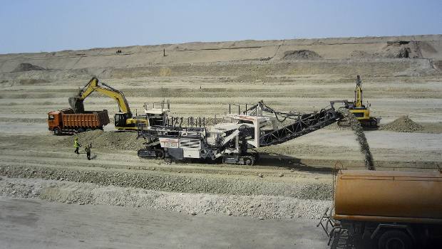 Qatar : Wirtgen dans le port de Doha