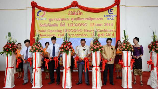 LiuGong se renforce au Laos