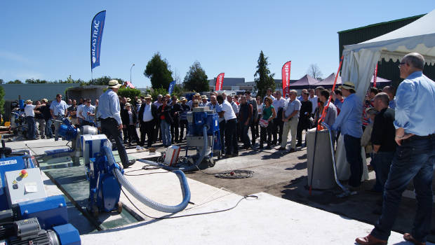 Blastrac : sciage et carottage à l'honneur 